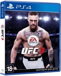 PS4 UFC 3 Б/У CUSA-06534 (Русские субтитры)