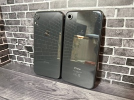 Корпус для iPhone XR черный 2шт. Б/У