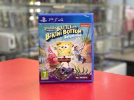 PS4 Губка Боб / SpongeBob SquarePants: Battle For Bikini Bottom Rehydrated CUSA-14909 (Русские субтитры)