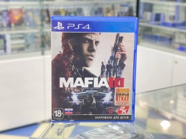 PS4 Mafia 3 Б/У CUSA-03617 (Русские субтитры)