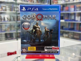 PS4 God of War / Бог Войны 2018 (Б/У, Полностью на русском языке, CUSA-07412)