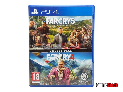 PS4 Far Cry 4 + Far Cry 5 Double Pack (Б/У, Русская/Английская версия, CUSA-00462/CUSA-05847) фото 2