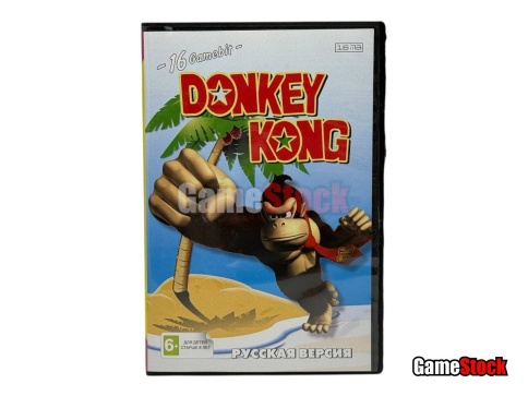 Картридж 16-Bit - DONKEY KONG фото 1