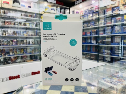 Чехол для Nintendo Switch Usams US-BH591, пластик, цвет: прозрачный фото 1