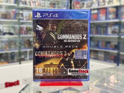 PS4 Commandos 2 & 3 HD Remaster Double Pack (Новый, Русские субтитры, CUSA-35264) фото 1