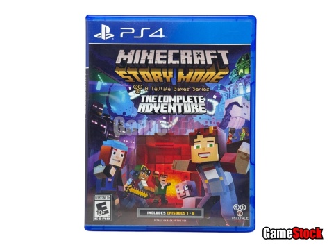 PS4 Minecraft: Story Mode Complete Adventure (Б/У, Русские субтитры, 2102127) фото 1