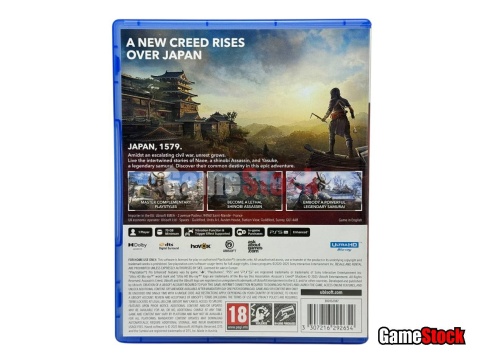 PS5 Assassins Creed: Shadows (Б/У, Русские субтитры, PPSA-20397/22100) фото 2