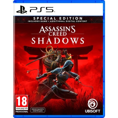 PS5 Assassins Creed: Shadows Special Edition (Новинка!) (Б/У, Русские субтитры, PPSA-20397) фото 1