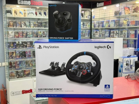 Руль игровой с педалями Logitech G29 Driving Force (PS3,PS4,PS5,ПК) фото 1
