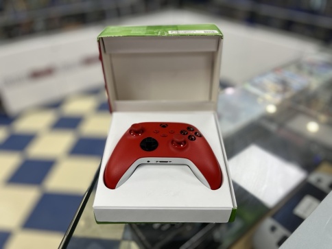 Беспроводной геймпад Xbox Series Wireless Controller Robot Red (Красный) Б/У, Датчики TMR фото 2