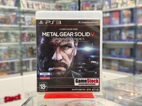 PS3 Metal Gear Solid V: Ground Zeroes (Б/У, Русские субтитры, BLES-01971) фото 1