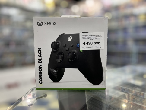 Беспроводной геймпад Xbox Series Wireless Controller Robot Black (Черный) Б/У, Датчики TMR фото 1