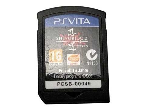 PS VITA Shinobido 2: Revenge of Zen PSCB-00049, без коробки фото 1