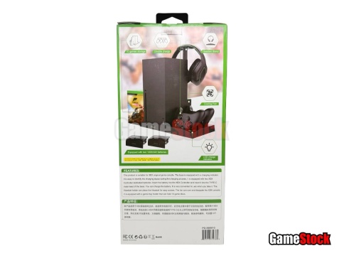 XBox Series X Многофункциональная подставка для консоли и двух джойст.+аккум.(2шт) (Pega PG-XBX013) фото 2