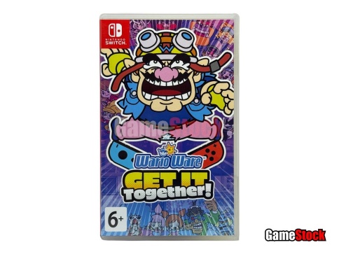 WarioWare Get It Together! (Nintendo Switch, Полностью на русском языке, Б/У) фото 2