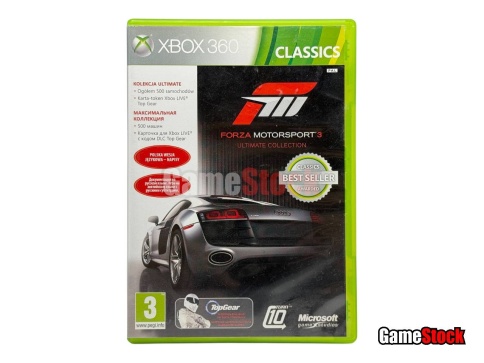 Xbox 360 Forza Motorsport 3 Ultimate Collection (Б/У, Русские субтитры) фото 2