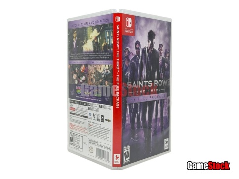 Saints Row: The Third The Full Package (Nintendo Switch, Русские субтитры, Б/У) фото 4