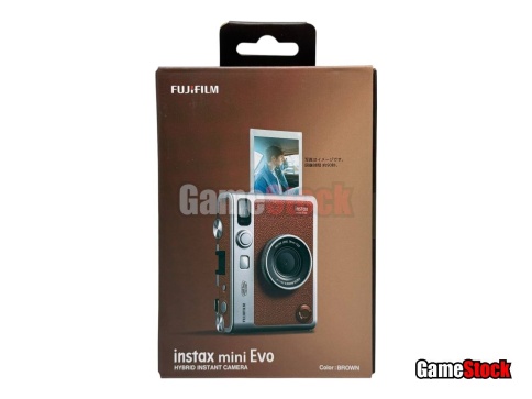 Фотоаппарат моментальной печати Fujifilm Instax Mini Evo Brown фото 2