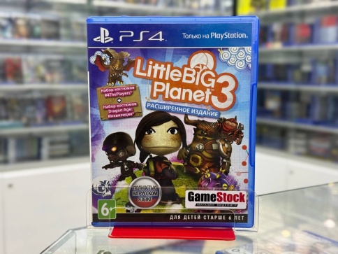 PS4 LittleBigPlanet 3: Расширенное издание Б/У CUSA-00063 (Полностью на русском языке) фото 2