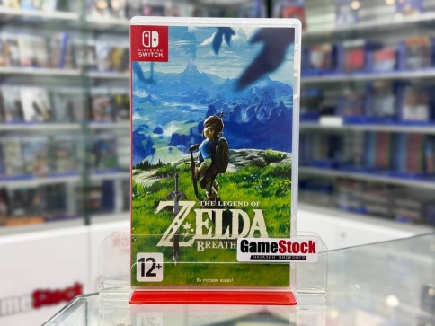 The Legend of Zelda: Breath of the Wild (Nintendo Switch, Полностью на русском языке, Б/У) фото 1