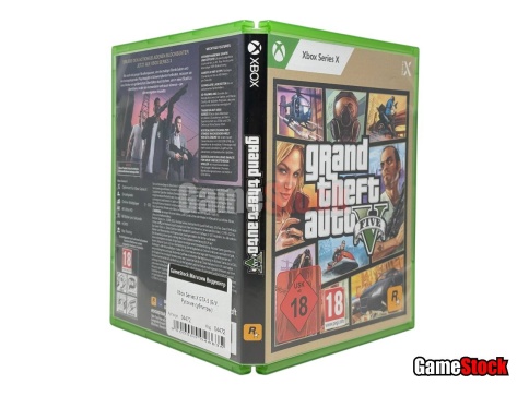 Xbox Series X GTA 5 (Б/У, Русские субтитры) фото 3