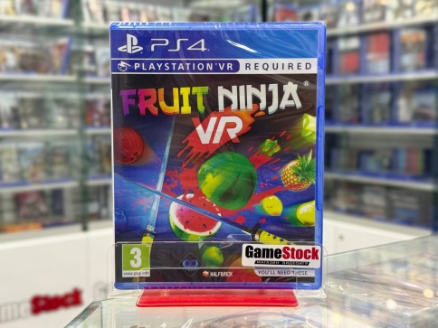 PS4 Fruit Ninja (только для PS VR) (Новый, Английская версия, CUSA-06882) фото 1
