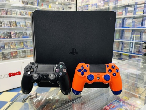 Sony Playstation 4 Slim 1TB CUH-2208B, Без коробкой, S/N:  02274526101292447 (PS4, Б/У) фото 2
