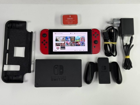 Игровая приставка Nintendo Switch Rev 1 HAC-001 SN:XAJ10013367892 фото 1