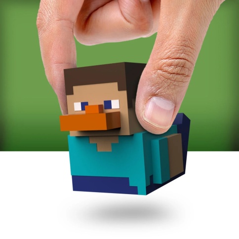 Фигурка-утка Tubbz Minecraft Steve (Мини издание) фото 5