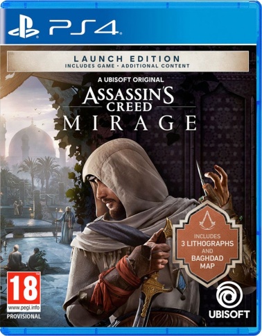 PS4 Assassins Creed Mirage Launch Edition Б/У (Русские субтитры) CUSA-40975 фото 1