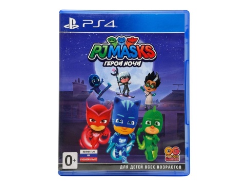 PS4 Герои в масках: Герои Ночи / PJ Masks: Heroes of the Night (Б/У, Полностью на русском языке, CUSA-26629) фото 1