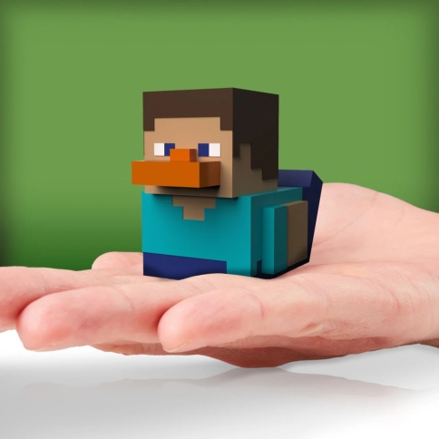 Фигурка-утка Tubbz Minecraft Steve (Мини издание) фото 2