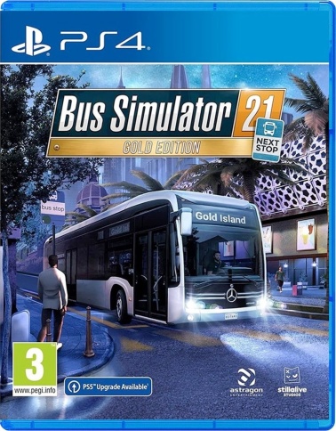 PS4 Bus Simulator 21: Next Stop Gold Edition (Новый, Русские субтитры, CUSA-14925) фото 1