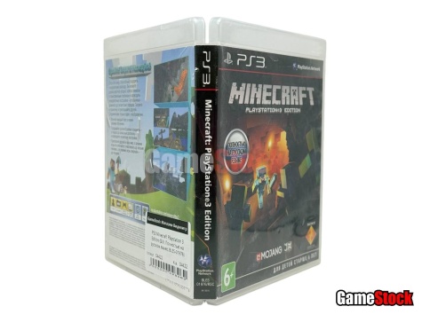 PS3 Minecraft Playstation 3 Edition (Б/У, Полностью на русском языке, BLES-01976) фото 3