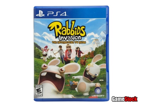 PS4 Rabbids Invasion (требуется PS Camera) (Б/У, Английская версия, CUSA-01225) фото 2