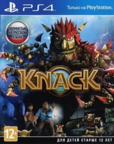 PS4 Knack CUSA-00006 (Б/У, Полностью на русском языке) фото 1
