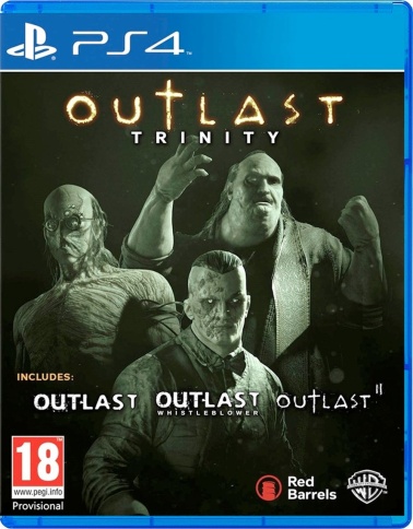 PS4 Outlast Trinity (Б/У, Русские субтитры, CUSA-07742/CUSA-06633) фото 1