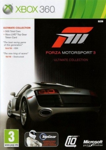 Xbox 360 Forza Motorsport 3 Ultimate Collection (Б/У, Русские субтитры) фото 1