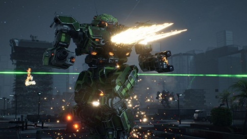 PS4 MechWarrior 5: Mercenaries (Б/У, Русские субтитры, CUSA-28240) фото 2