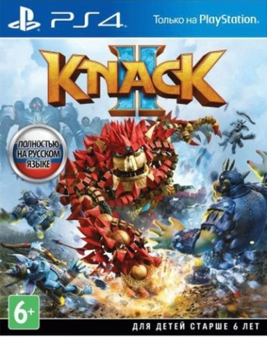 PS4 Knack 2 (Б/У, Полностью на русском языке, CUSA-07670) фото 1