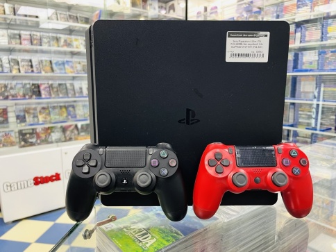 Sony Playstation 4 Slim 1TB CUH-2208B, Без коробки, S/N: 02274526101671871  (PS4, Б/У) фото 2