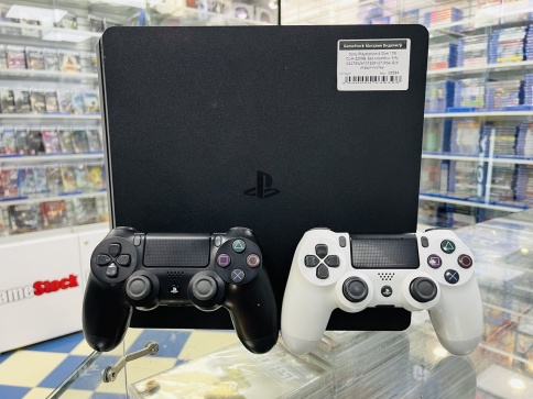 Sony Playstation 4 Slim 1TB CUH-2208B, Без коробки, S/N: 02274526101328127  (PS4, Б/У Игры) фото 2
