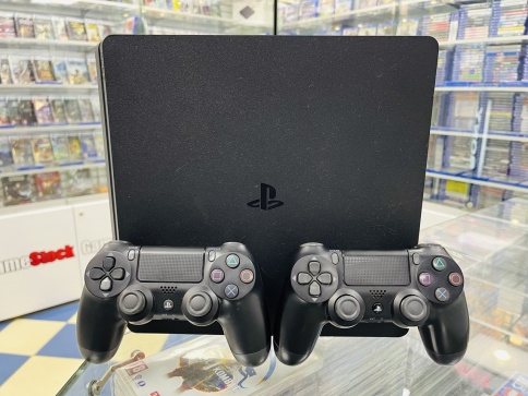 Sony Playstation 4 Slim 1TB CUH-2208B, Без коробкой, S/N:  02274526101407959 (PS4, Б/У) фото 2