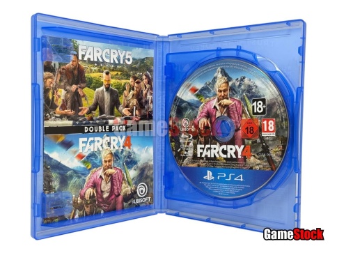 PS4 Far Cry 4 + Far Cry 5 Double Pack (Б/У, Русская/Английская версия, CUSA-00462/CUSA-05847) фото 6