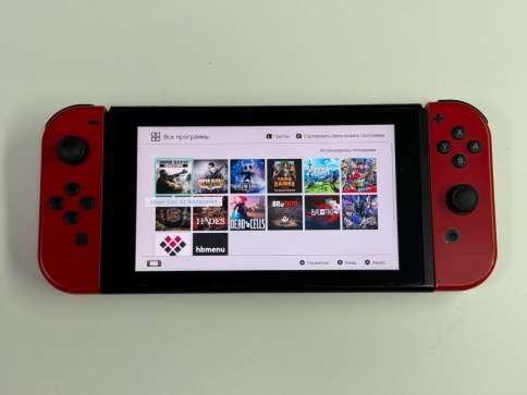 Игровая приставка Nintendo Switch Rev 1 HAC-001 SN:XAJ10013367892 фото 2