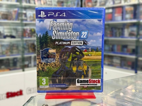 PS4 Farming Simulator 22 Platinum Edition (Новый, Русские субтитры, CUSA-34125) фото 1