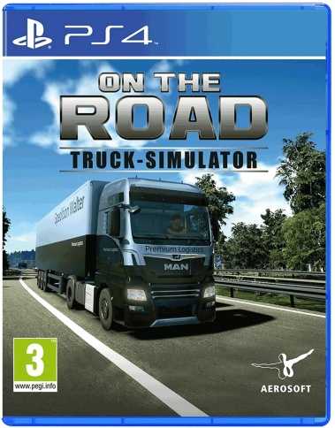 PS4 On The Road: Truck Simulator (Б/У, Английская версия, CUSA-20547) фото 1