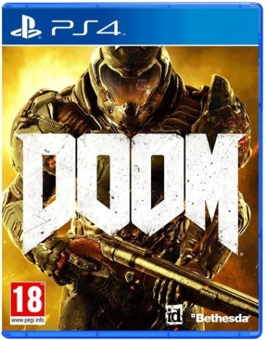 PS4 Doom Б/У CUSA-02092 (Полностью на русском языке) фото 1