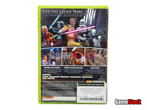 Xbox 360 Star Wars: The Clone Wars Republic Heroes (Б/У, Английская версия) фото 2