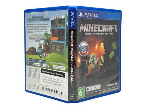 PS VITA Minecraft: Playstation Vita Edition Б/У (Полностью на русском языке) PCSB-00560 фото 3